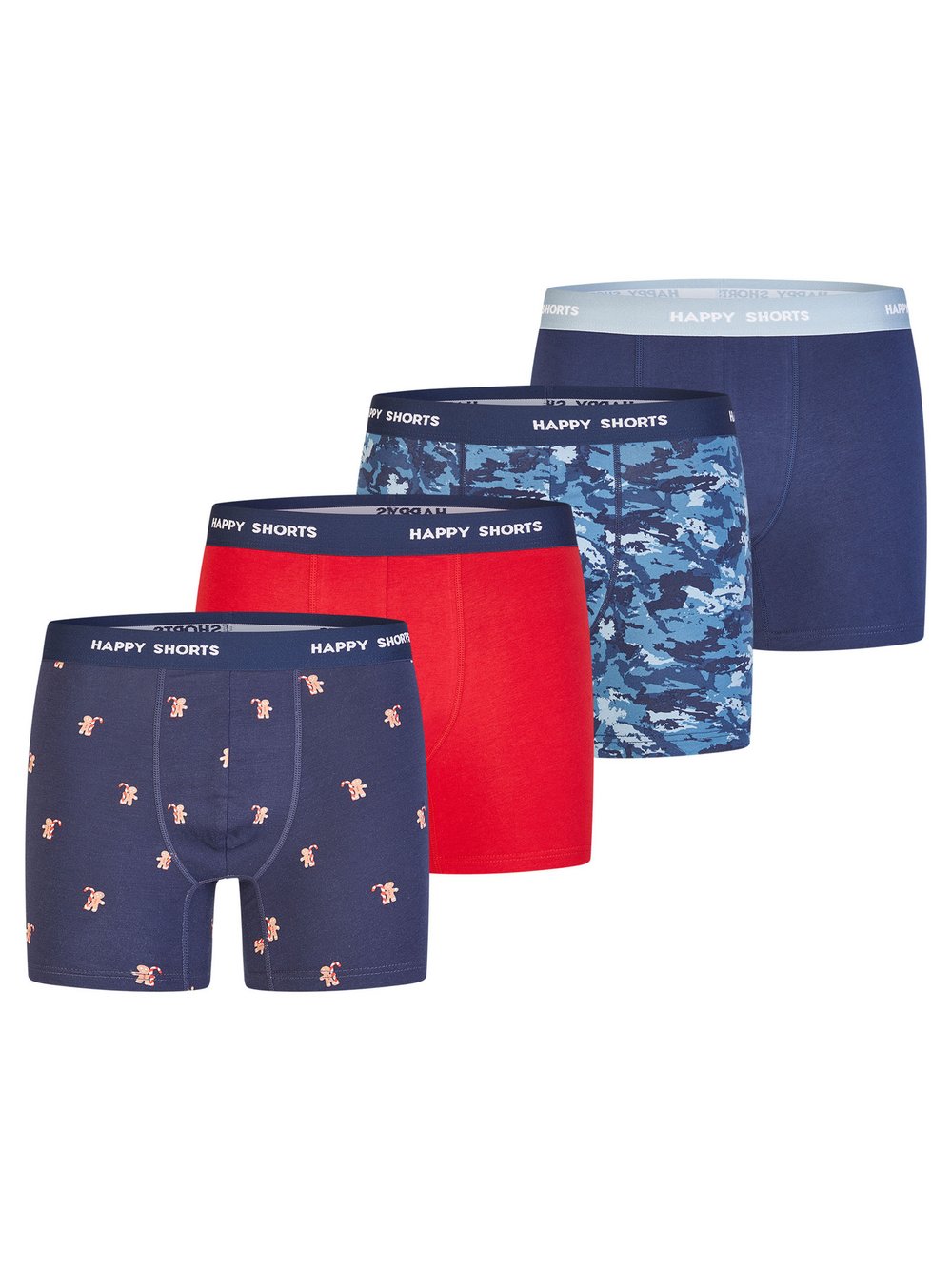 HAPPY SHORTS Boxer Herren mehrfarbig, XXL Image