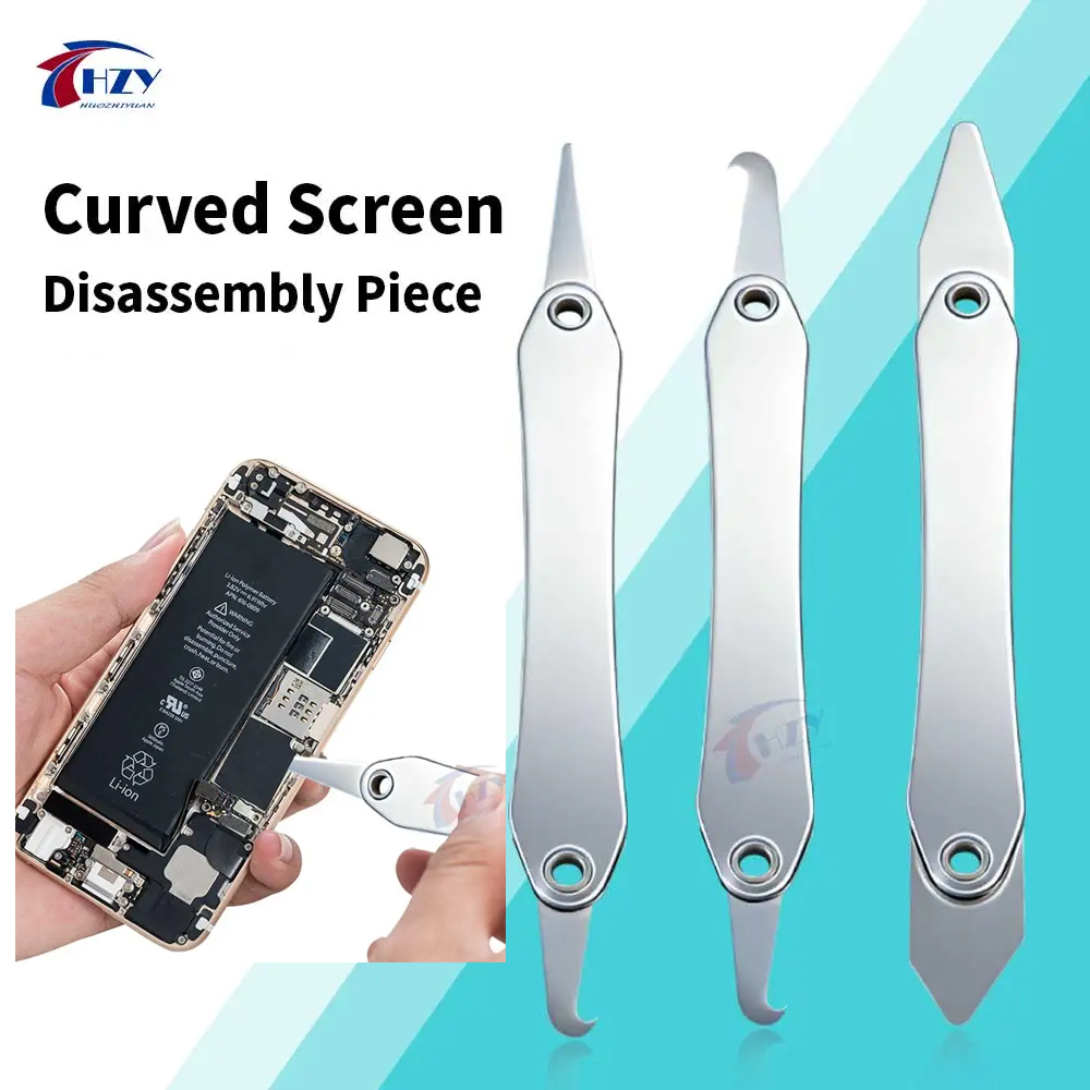 Metal Crowbar Pry Opening Tool, Prying Knife Disassembly Blades Kit For Phone, Computer, IC Chip BGA Repair Tools Metal Crowbar Pry Opening Tool, Prying Knife Disassembly Blades Kit For Phone, Computer, IC Chip BGA Repair Tools