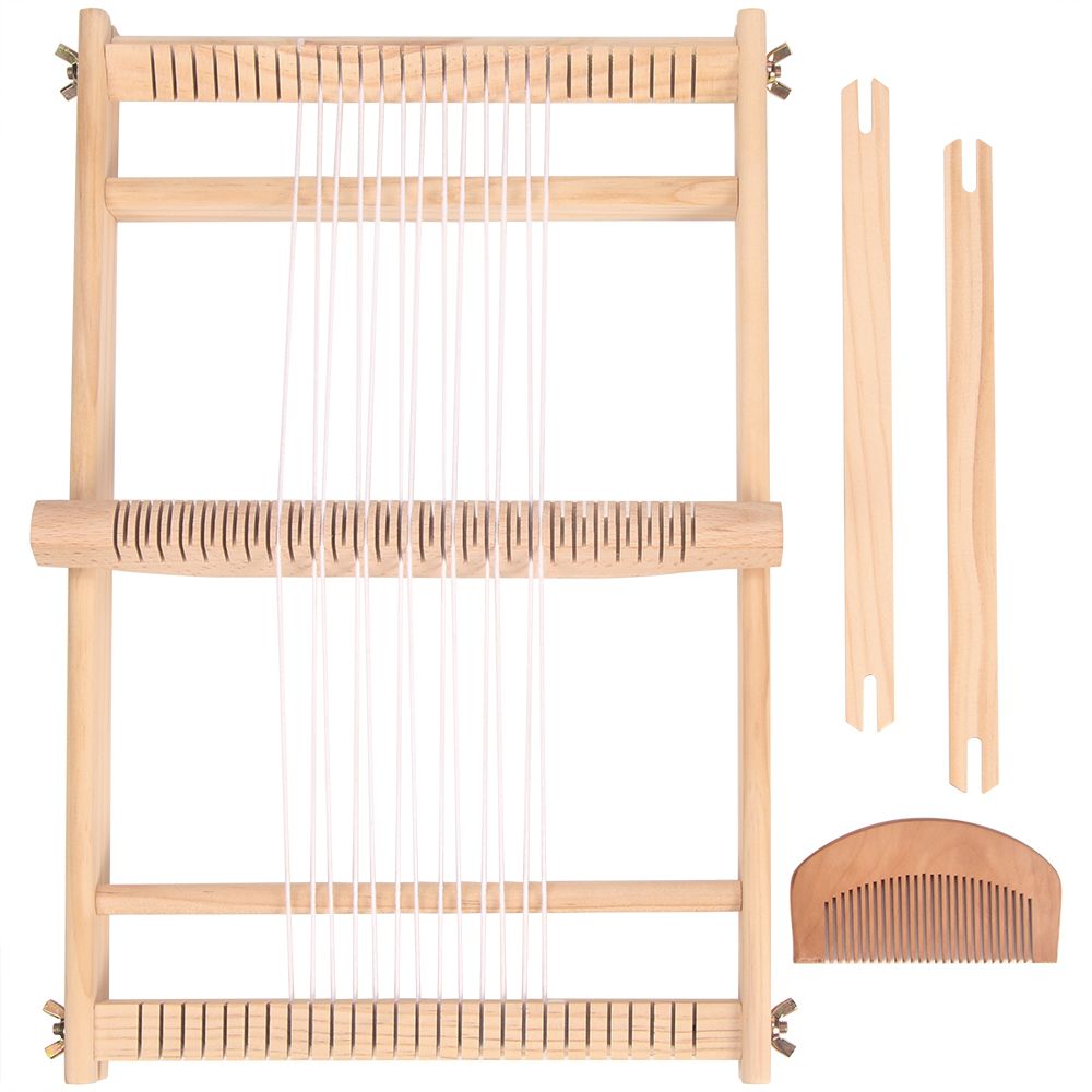 Wooden Weaving Loom Frame For Beginners And Kids small