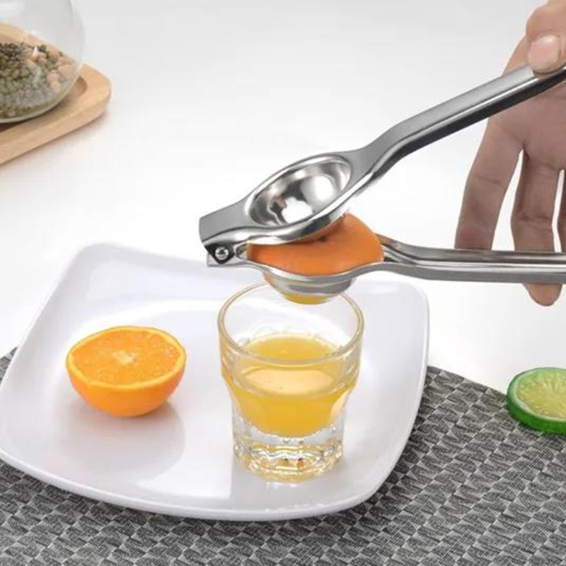 Fruit Pressing Kitchen Accessories, Stainless Steel Lemon Squeezer, Manual Juicer Fruit Pressing Kitchen Accessories, Stainless Steel Lemon Squeezer, Manual Juicer