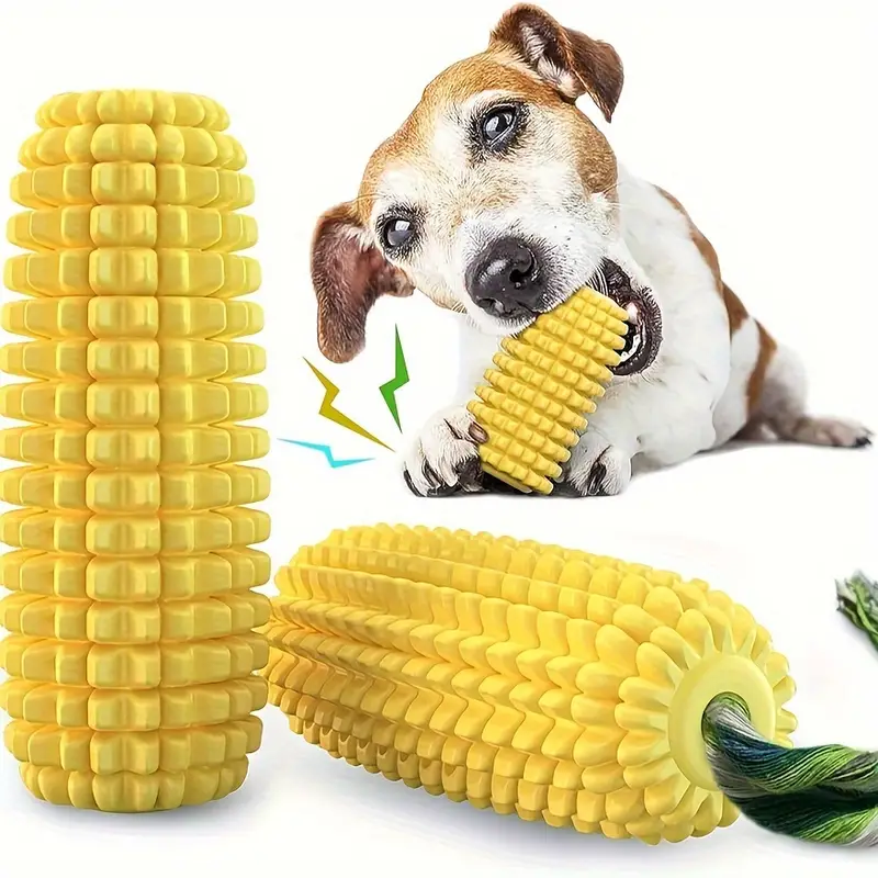 Tough Durable Squeaky Interactive Dog Toys, Puppy Teeth Chew Corn Stick Toy For Small Large Dogs Tough Durable Squeaky Interactive Dog Toys, Puppy Teeth Chew Corn Stick Toy For Small Large Dogs