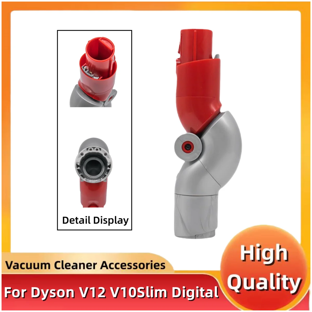 Für Dyson V12 V10Slim Digital Slim Quick Release Low Reach Adapter Staubsauger Bottom Bend Adapter Zubehör Image