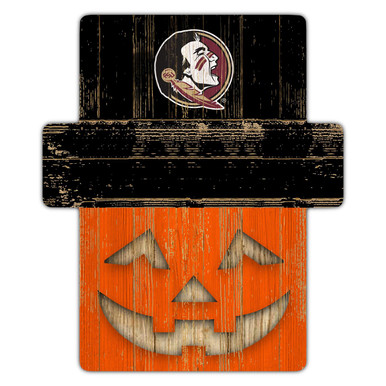 Florida State Seminoles Pumpkin Cutout with Stake