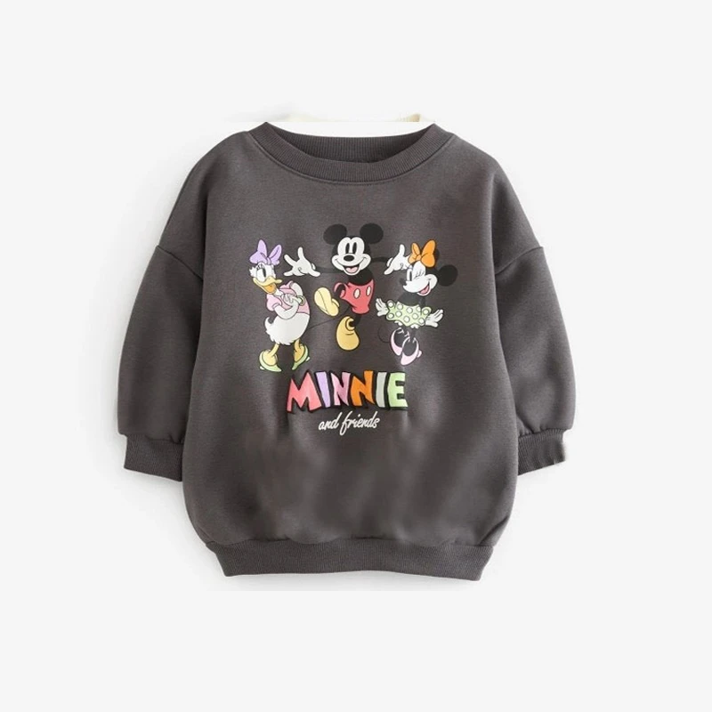 Kinder Herbst Kostüm Casual Lose Crewneck Tops Neue Langarm Cartoon Gedruckt Sweatshirts Baby Mode Casual Pullover Hemd Image