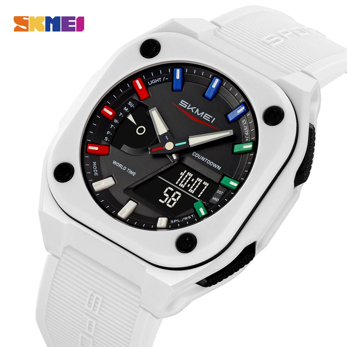 SKMEI D'affaires Sport Numérique Montre Électronique De Mode Quartz Montres Pour Hommes Femmes 4 Alarme Étanche Montre-Bracelet Reloj Hombre