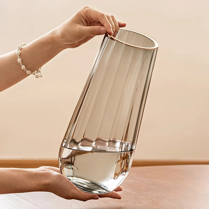 Hotel Kreative Vasen Eingangshalle Salon Moderne Luxus Restaurant Vasen Balkon Party Büro Haus & Garten Dekorationen Lshp Image