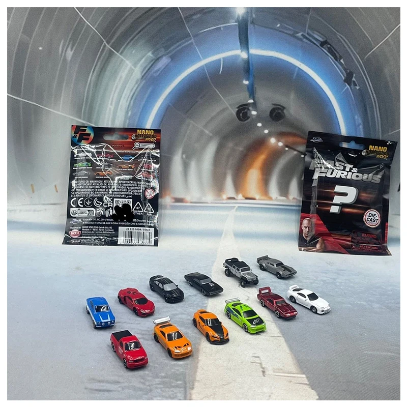 Jada neue 1:87 Geschwindigkeit Mini Legierung Auto Blind Bag Zufällig Einer von 12 Modellen 4 cm Spielzeugauto Sammlung Modell Urlaub Geschenk Image