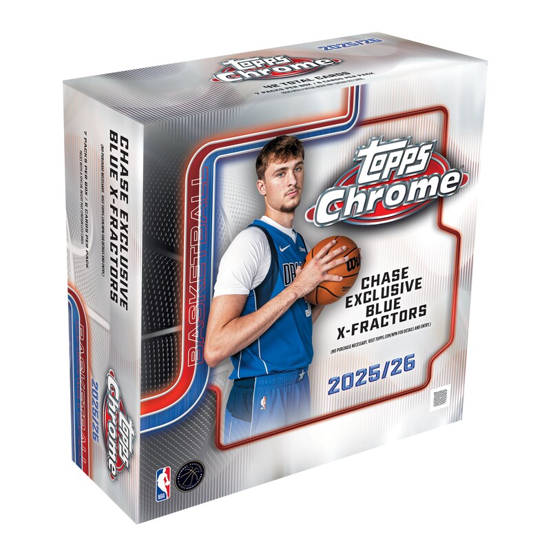 NBA Topps NBA Chrome 2025 Mega Box Image