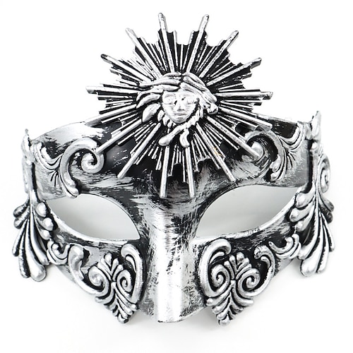 Karneval 2026 Karnevalsmaske Karneval Maske Venezianische Maske Steampunk Halloween Erwachsene Herren Unisex Halloween Karneval Party Karneval von Venedig Festival Einfaches Karnevalskostüm Verkleiden Image