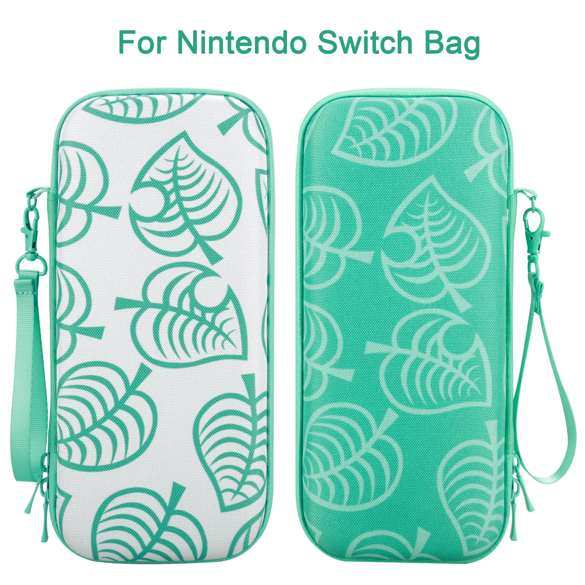 Animal Forest Green Storage Bag Carrying Bag Hard Bag for Nintendo Switch and Nintendo Switch Lite
