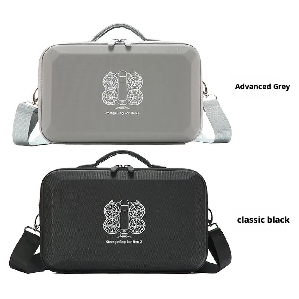 Für DJI NEO 2 PU Lagerung Tasche Tragbare Schulter Tasche Große Kapazität Fall Für DJI Neo 2 RC N3 Organizer Stoßfest Tasche zubehör Image