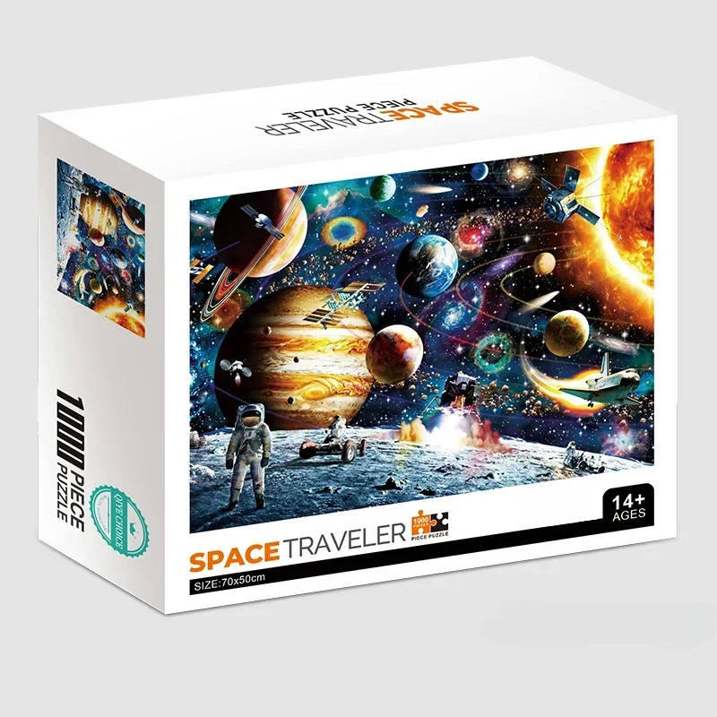75*50 cm 1000 stücke Puzzle Schwierig Erwachsene Welt Berühmte Malerei Puzzle Landschaft Stress Relief Bildung Puzzle Spielzeug Image