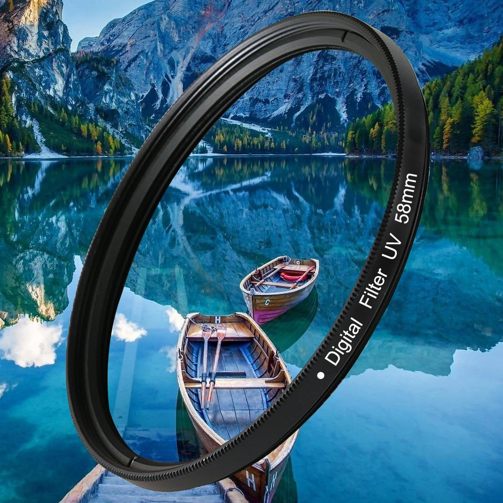 37 40,5 43 46 49 52 55 58 62 67 72 77 82 mm Objektiv UV-Digitalfilter Objektivschutz für Canon Nikon Sony DSLR SLR-Kamera Image
