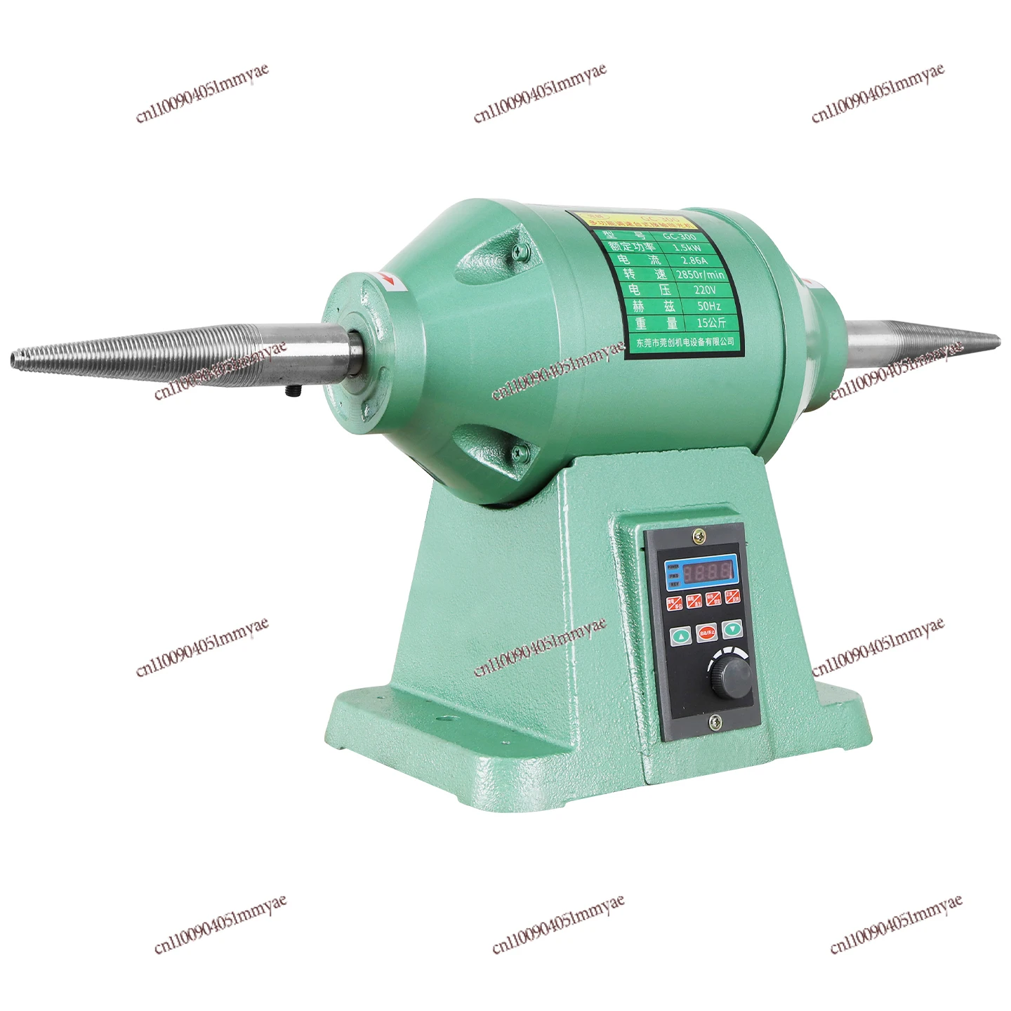 Kleine Desktop-Multifunktions-Poliermaschine für elektrische Drähte zum Schleifen von Stoffrädern und Geschwindigkeitsregulierung Image