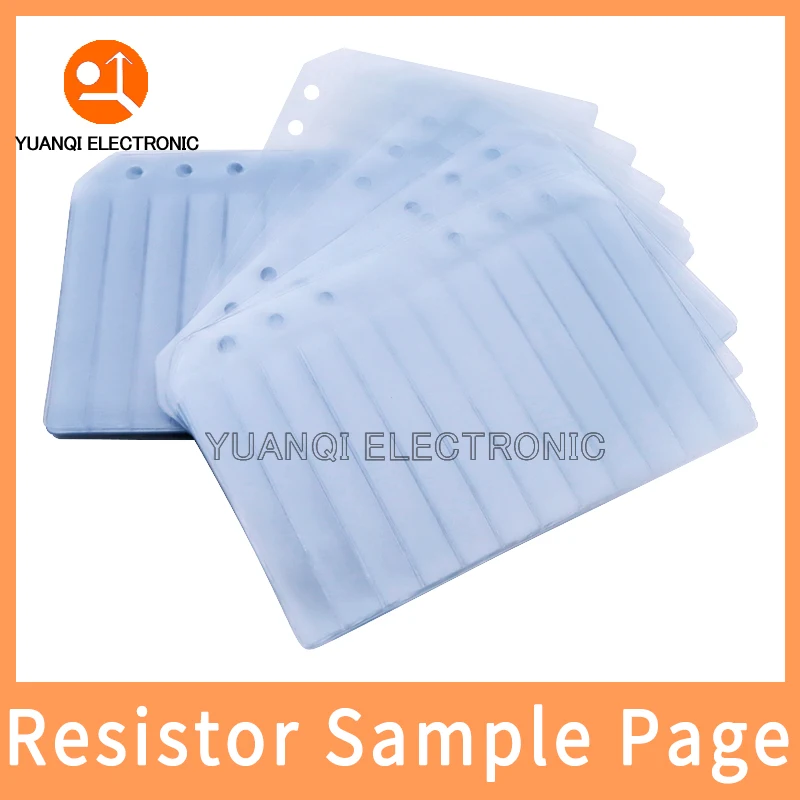 5 Stück SMD SMT Widerstand Kondensator Induktivität Elektronische Komponenten Musterbuchseiten Image