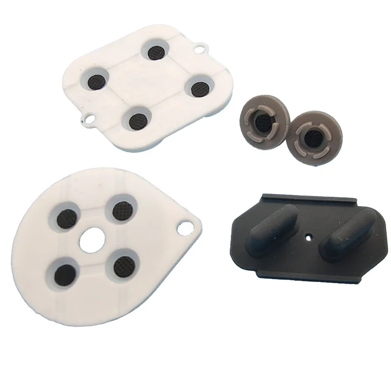 10 Sets Gummi-Ersatzteile für SNES Super NES Nintendo, leitfähige Ersatz-Controller-Gummipads Image