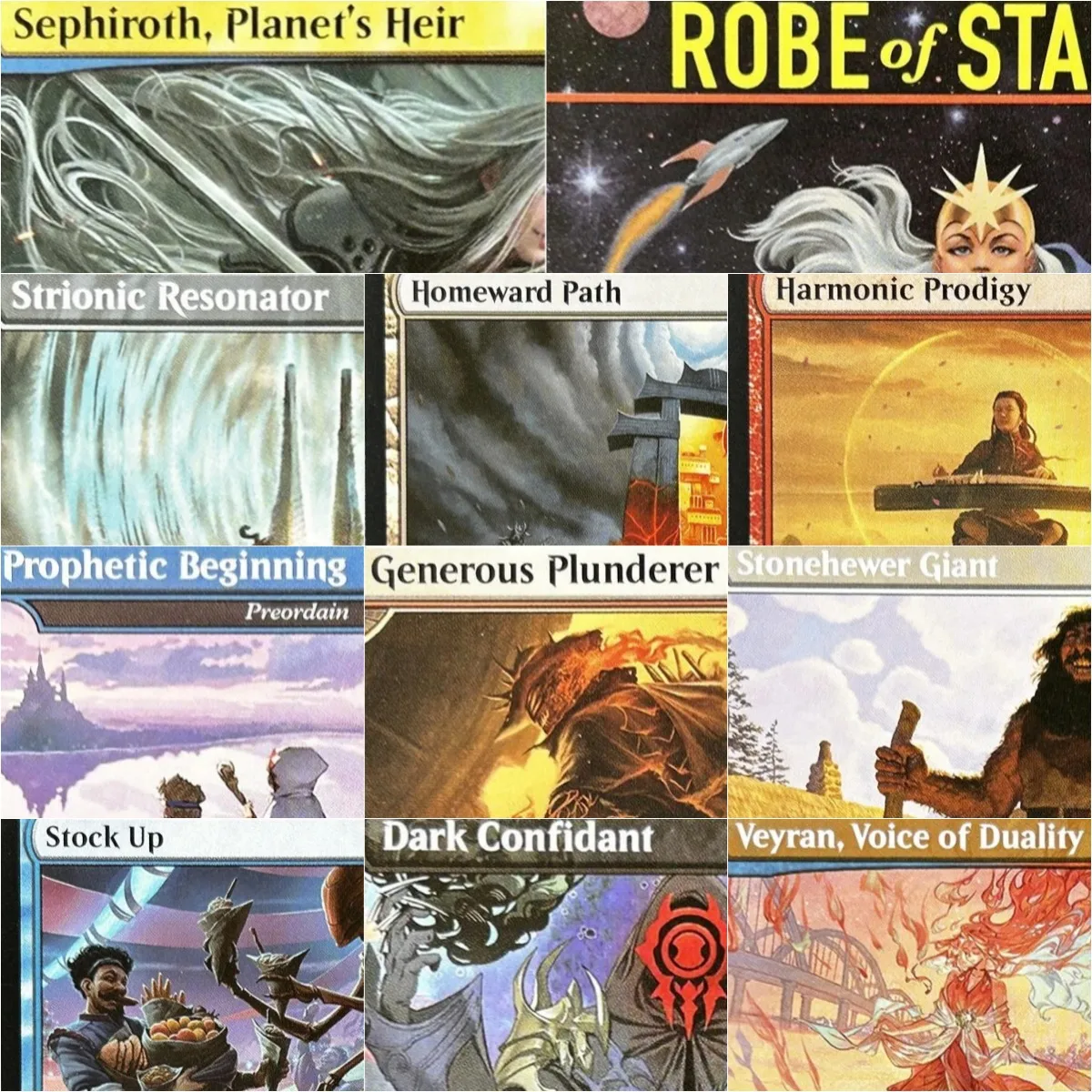 FIN/SLD/SPG Dark Confidant The Reaver Cleaver Magische Proxy-Karten, schwarz, Proxy-Gathering-Board, Spielkarten, Sammelkarten Image