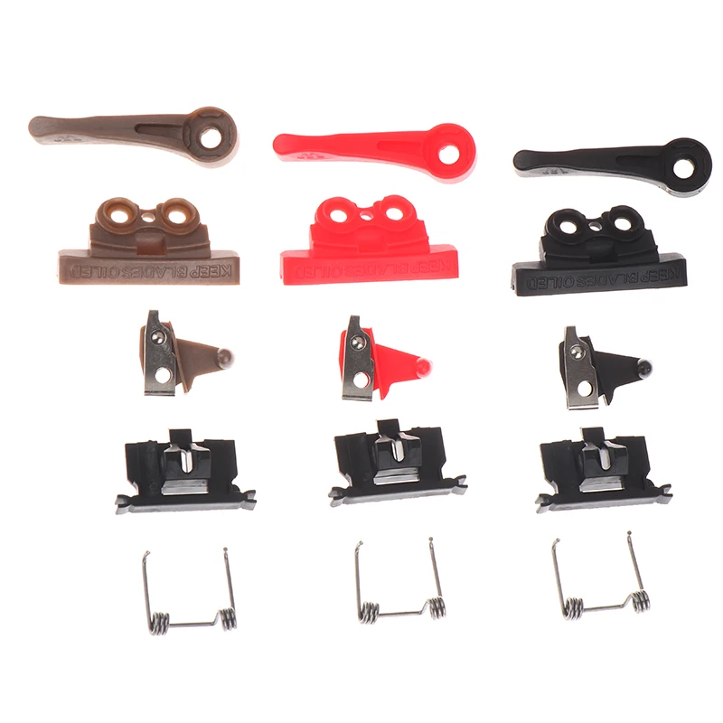 5Pcs Haar Clipper Schaukel Kopf Abdeckung Schalter Einstellstange Ersatzteile Für Elektrische Clippers 8591/8148 Image