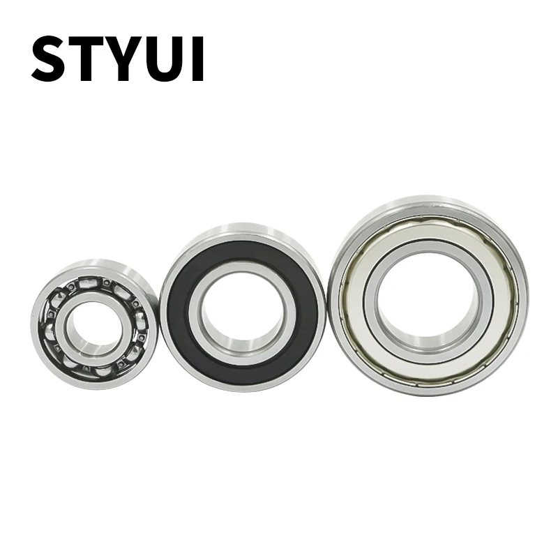 2 Stück Rillenkugellager 6000 6001 6002 6003 6004 6005 6006 6007 6008 ZZ RS Image