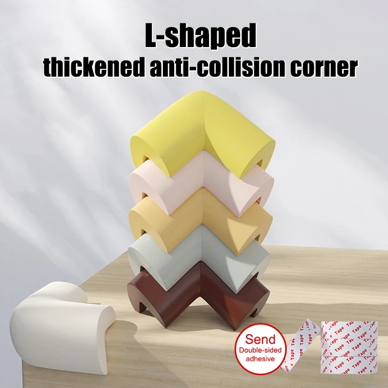 8/4-teiliger Tischeckenschutz für Babys, Sicherheitsschutz für Kinder, Möbelkantenschutz, Eckenpolster, Stoßschutz aus Schaumstoff Image