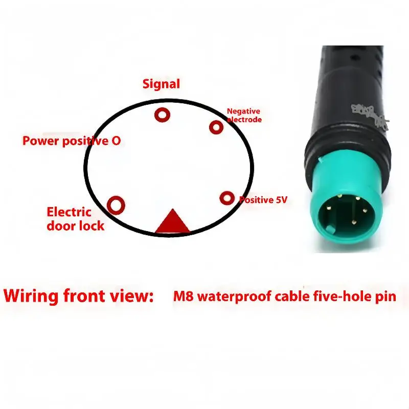 1 pz scooter elettrico velocità quadrante di controllo con chiave di blocco pollice acceleratore acceleratore 5pin dito trigger per Kukirin G2 Max/G2 Pro