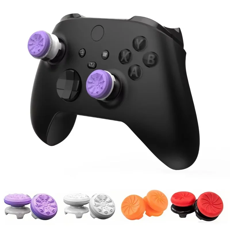 1 Paar Thumb-Sticks Griffe Rocker Stick Extender Caps für PS4/5 Controller Daumen Griffe Abdeckung Silikon Joystick Caps Zubehör Image