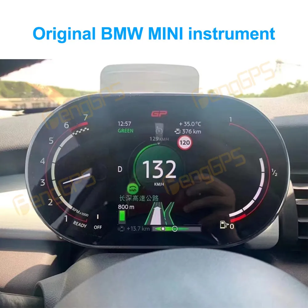 Digitale Cluster Für BMW MINI F54 F55 F56 F60 2014-2023 Auto LCD Instrument Panel Virtuelle CockPit Geschwindigkeit Meter Dashboard linux BT Image