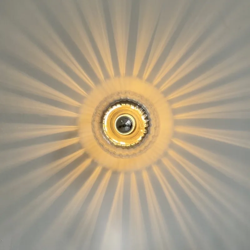LED Bauhaus Glas Wand Lampe Nordic Retro Persönlichkeit Wand Dekor Lampen Moderne Wohnzimmer Flur Korridor Decke Leuchten