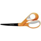 Fiskars Non-Stick Titanium Soft-Grip Scissors Orange & Grey 8