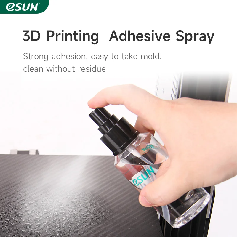 eSUN Kleberspray für den 3D-Druck ABS PLA+ PETG Anti-Verziehungs-Kleber Leicht zu entfernender FDM-Plattform-Spray-Kleber 3D-Zubehör Image