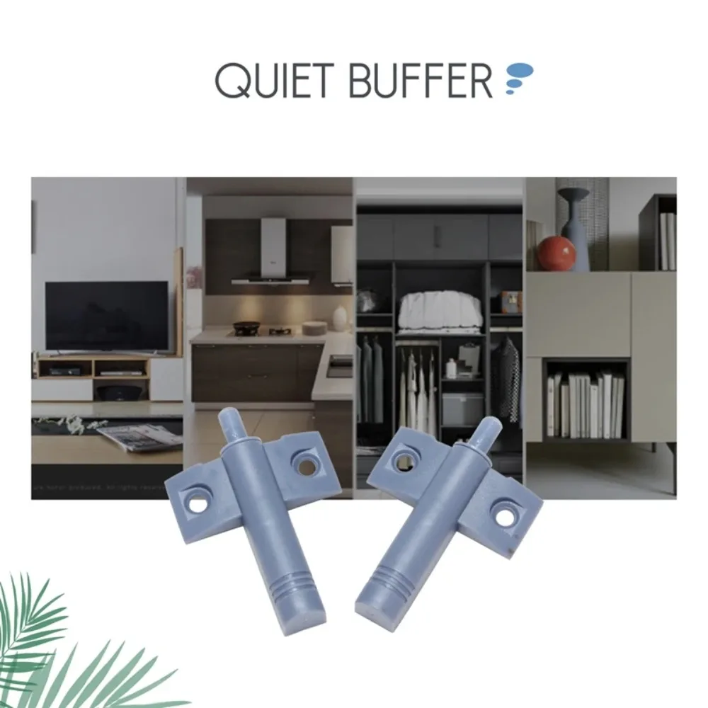 2025 für 10/20 Stück Küchenschrank Türstopper Schublade Soft Quiet Close Closer Dämpferpuffer (Grau) Neu
