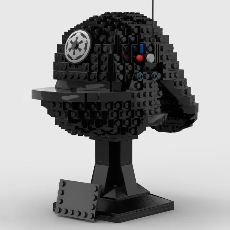 NEUE 635PCS Star Plan Film MOC K2SO roboter Helm Modell DIY kreative ideen Soldat helm Kind Spielzeug Montage Puzzle geburtstag geschenk Image