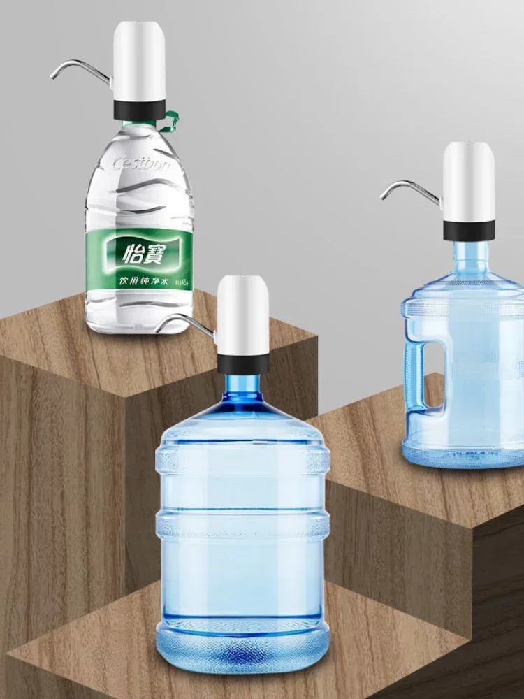 Trink geschirr Getränke artikel Flasche Wasserpumpe stumm intelligente Haushalts bar selbst ansaugend verwenden Küchen spender kleines Essen Image