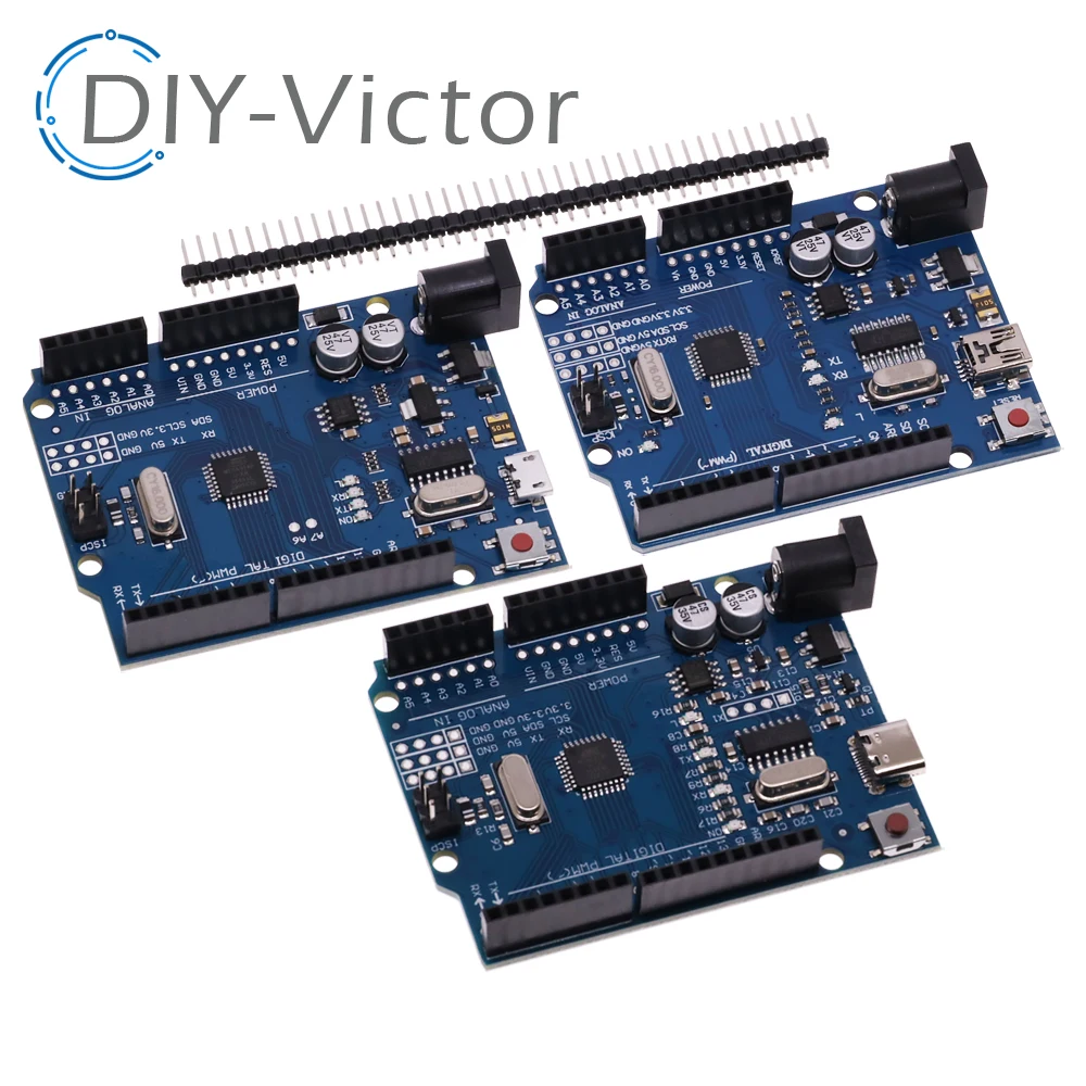 Uno r3 atmega328p Chip 16MHz für Arduino ch340g TYPE-C USB Ch340 Atmega328p Straight Pin Header Development Board Kabel Image