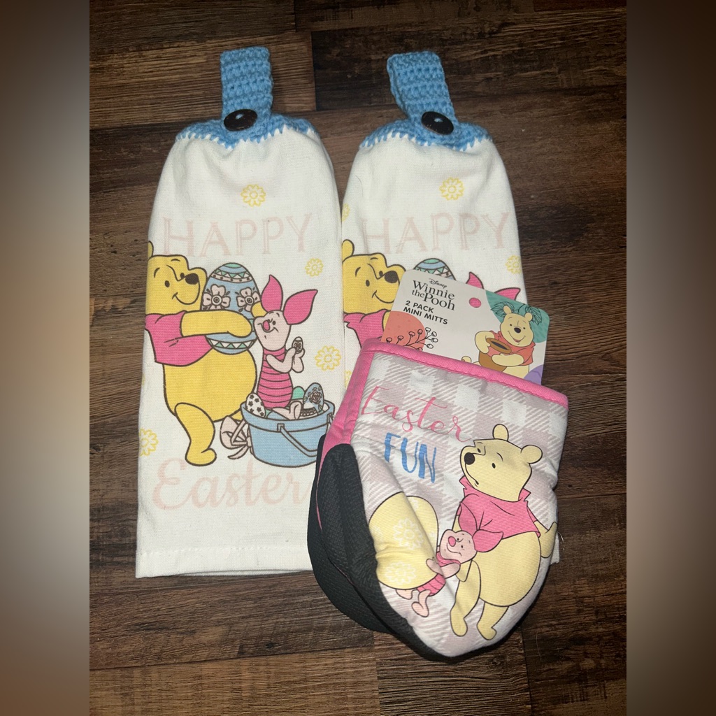 Disney Kitchen | Disney Winnie The Pooh Easter Kitchen Set | Color: Pink/White | Size: Os