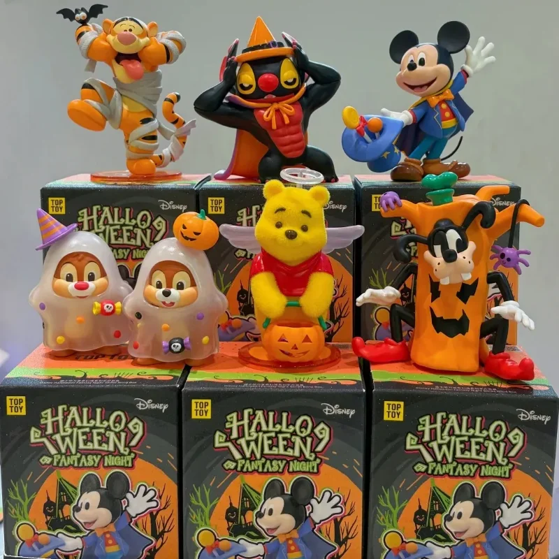 Halloween Fantasy Night Series Blind Box Vinyl Plüschpuppe Trendiges Modell Desktop Dekoration Überraschung Mystery Box Handgemachtes lustiges Geschenk Image
