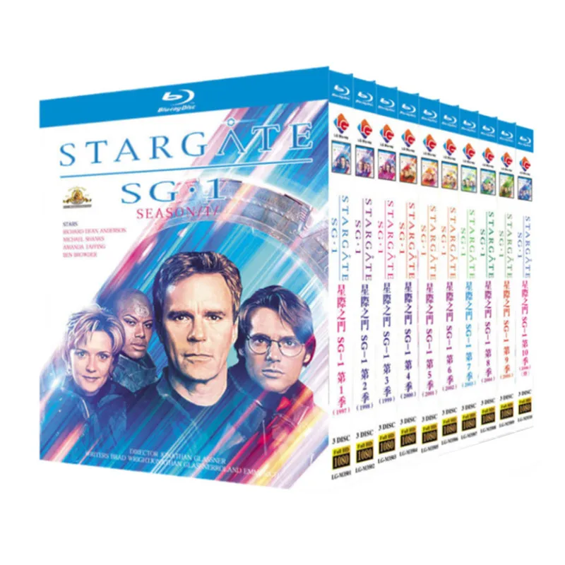 targate SG-1 Saison 1-10 Disque Blu-ray