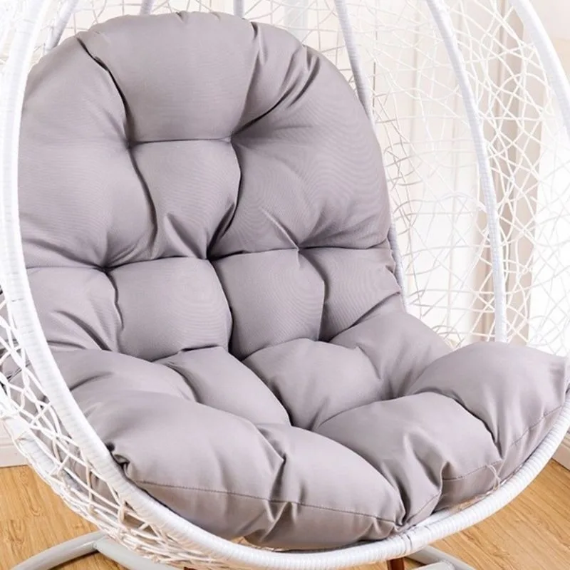 Eierstuhlkissen zum Aufhängen im Freien, Eierstuhlkissen, Hängematte, Schaukelstühle, Kissen, Pads, U-förmige, verdickte Kissen zum Aufhängen Image