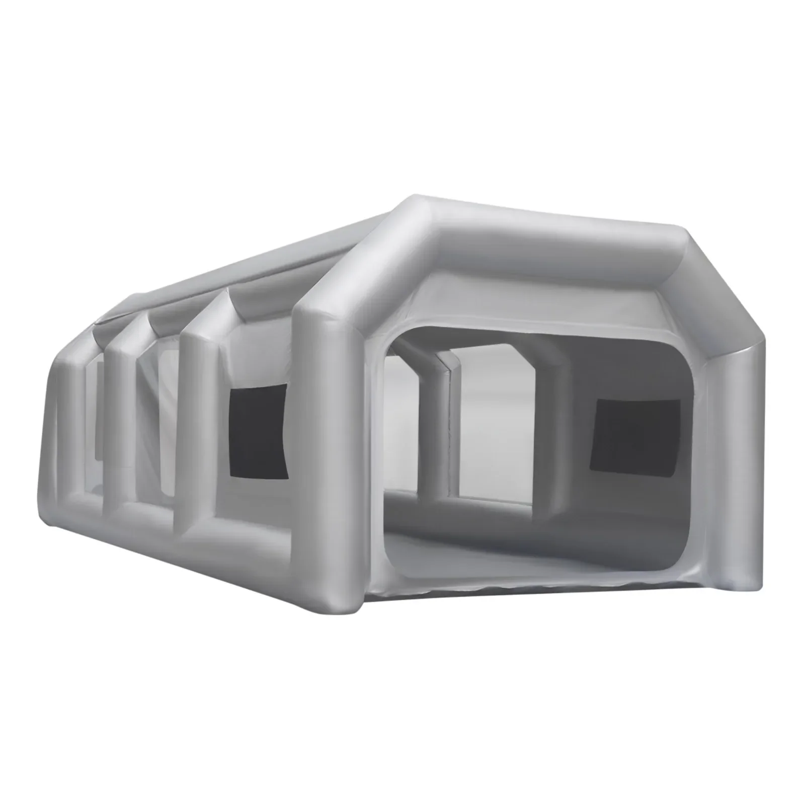 Aufblasbare Spritzkabine, 4 x 2,5 m, aufblasbares Sprühfarbenzelt mit Kohlefaserfiltration, Autolackzelt, Luftfiltersystem Image