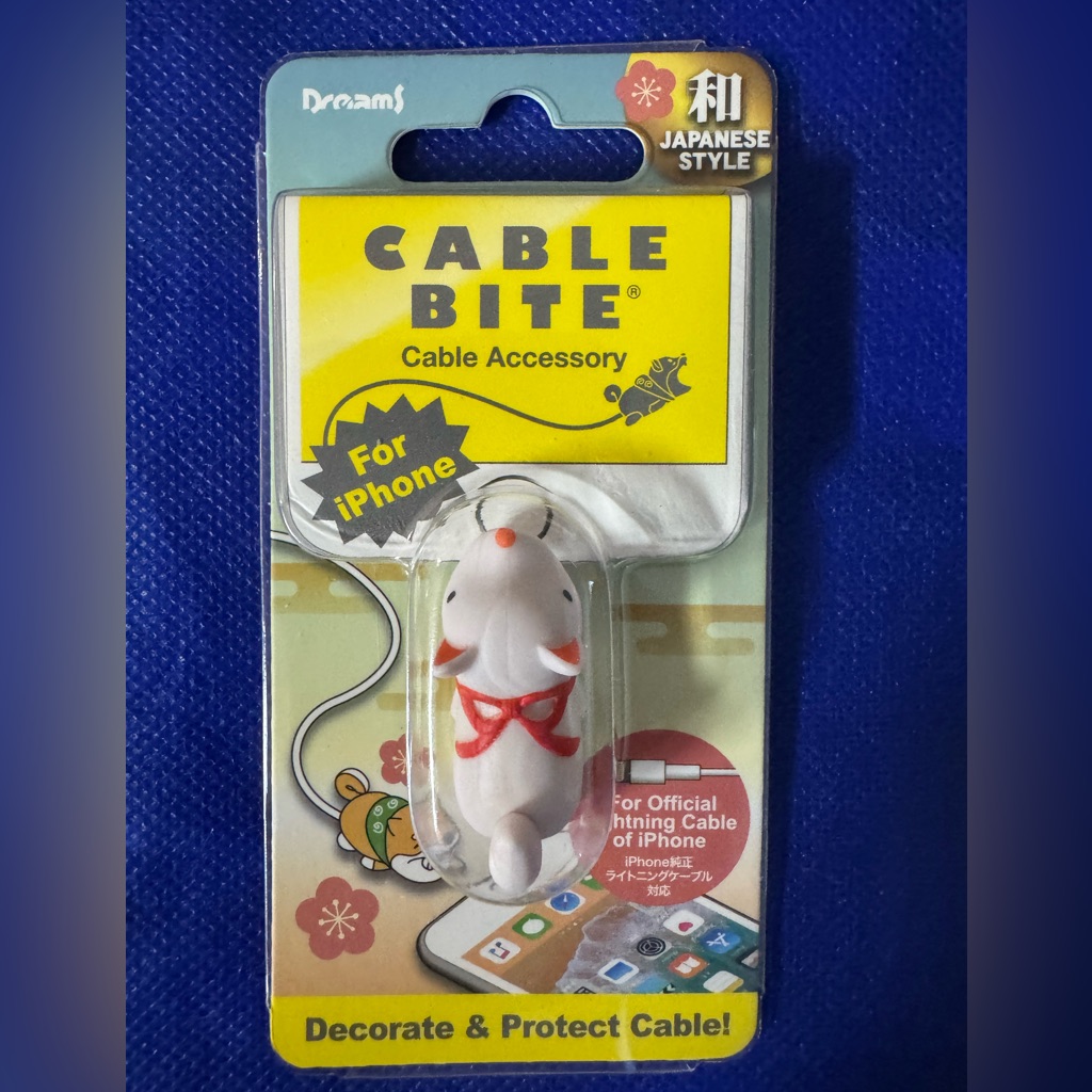 Urban Outfitters Cell Phones & Accessories | Bite Me Foxy One! Cable Bite Accessory For Iphone - Nwt | Color: Red/White | Size: Os