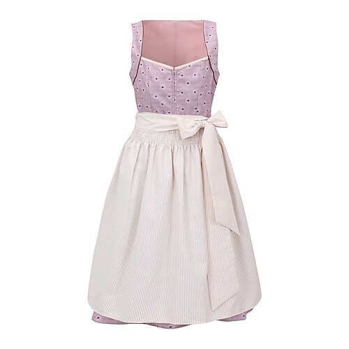 Oktoberfest Kleid Dirndl Trachtenkleider Dienstmädchen Bayerisch Deutsch Wiesn Damen Karneval Bier Festival Stoff im traditionellen Stil Kleid Schürze Ohne Bluse Image
