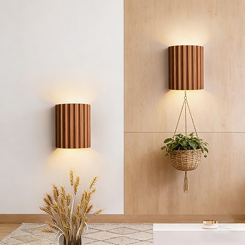 Führte wand licht harz wand lampen 1 stücke 5w wand leuchter innen wand lichter wohnzimmer schlafzimmer wohnzimmer Image