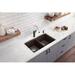 Blanco Diamond SILGRANIT 32" L x 19.36" W Double Basin Undermount Kitchen Sink Granite in Black/Gray/White | 9.5 H x 19.36 D in | Wayfair 440182