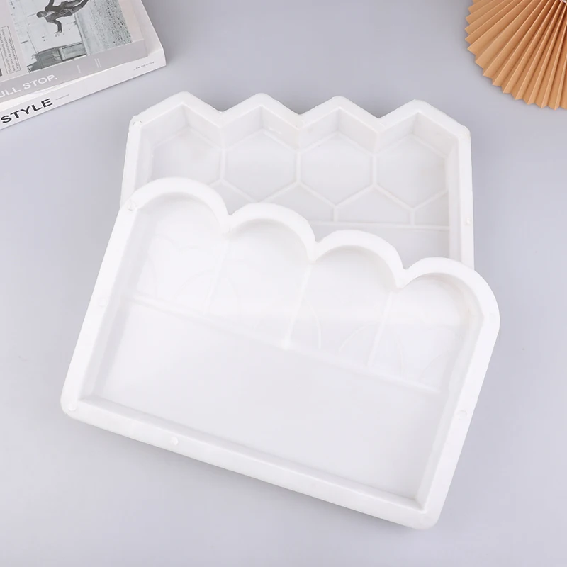 Moules en béton réutilisables pour clôture de jardin, bricolage, brique de jardin, pour étang à poissons, cour, Patio, décoration de jardin