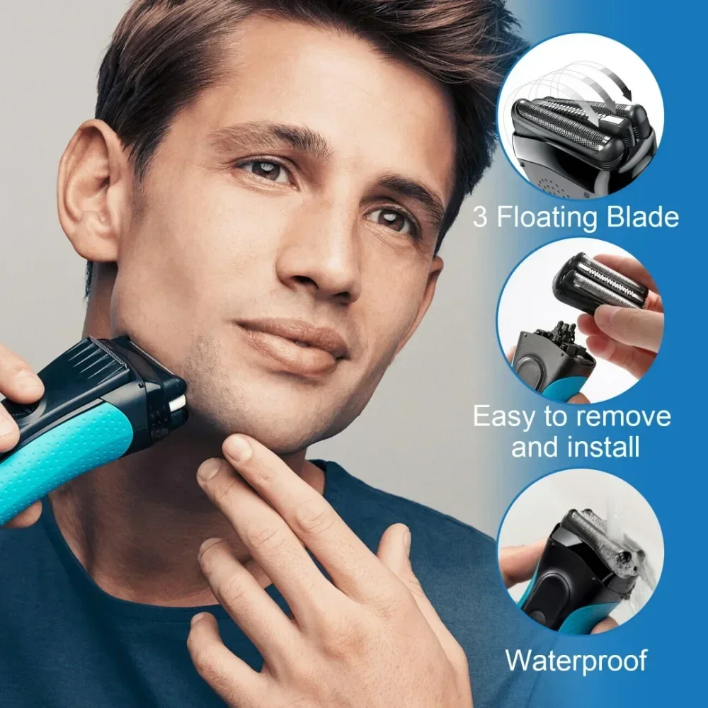 2025 21B 21S Elektrorasierer-Ersatzkopf für S3 Nass- und Trockenrasierer-Ersatzkopf für 320S, 330S, 340S, 3010S, 3040S, 350CC usw. Image