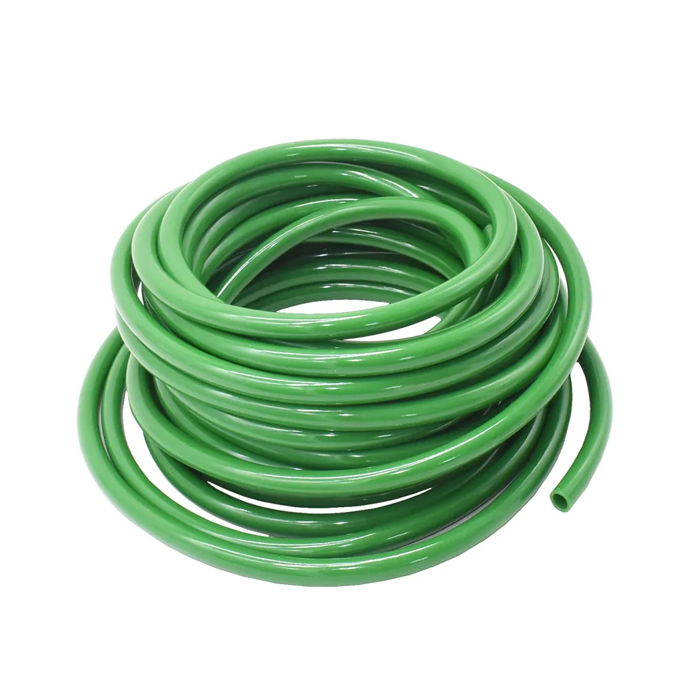 30-10 m 4/7 8/11 mm grüner Kunststoffschlauch Gartenbewässerungsschlauch 1/4 Zoll 3/8 Zoll flexibles PVC-Wasserrohr zum Bewässern und Bewässerung Image