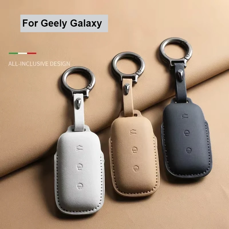 Custodia per chiave auto per Geely Galaxy L7 Keycase 24 L6 MAX 1.5T Plus AIR PRO Galaxy L7max E8 E5 Custodia protettiva per chiave auto originale