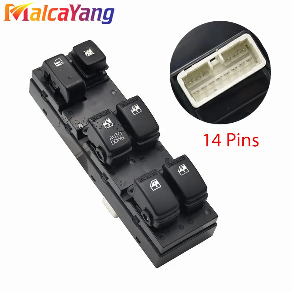 Elektrische Fahrzeug Fenster Glas Lift Schalter Taste Für Kia Sportage 2005 2006 2007 2008 2009 2010 93570-EF000 Auto Zubehör Image