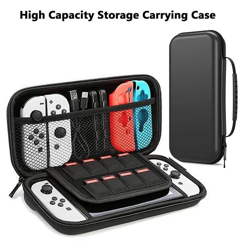 Portable Waterproof Storage Bag For Nintendo Switch Console Anti-Scratch Travel Case For Nintendo Switch OLED Game Accessories