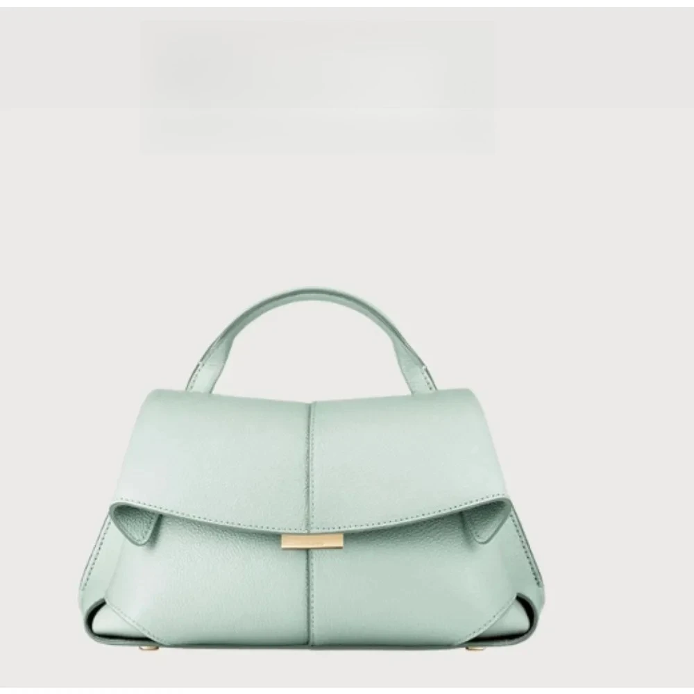 Sac à main pliable en cuir pour femmes, série de mode populaire 2026, sac de pêche, mode européenne et américaine